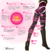 【シェイプゾーン】セブンシェイパー　タイツ