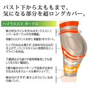 
											【シェイプゾーン】ハイウエストガードル
											