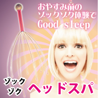 【その他雑貨】ゾックゾク　ヘッドスパ